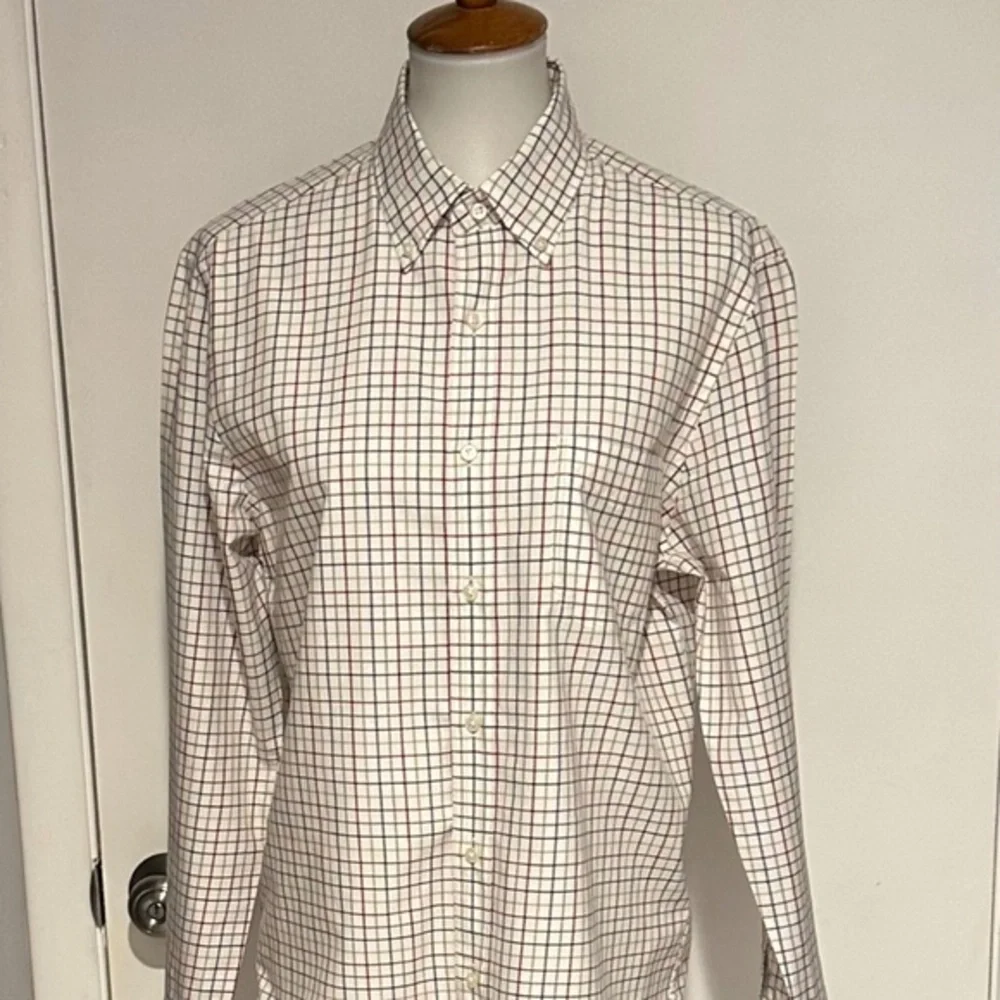 J Crew Plaid Shirt - Size‎ M.